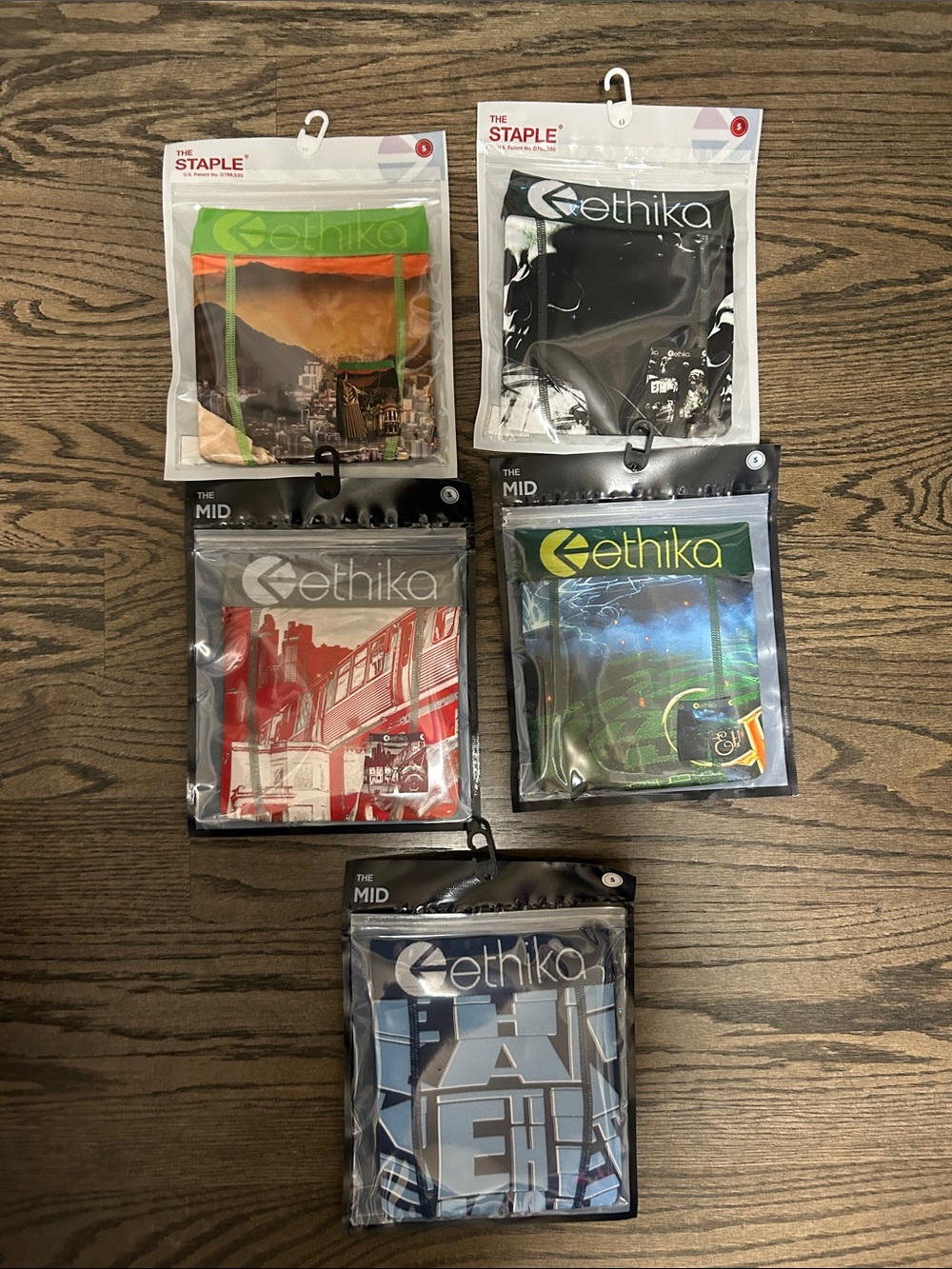 Mens small Ethikas NEW